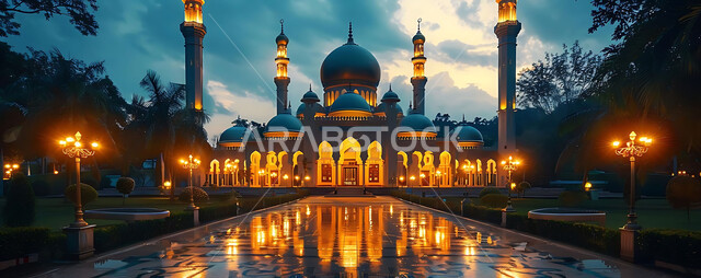  الديكورات والتصاميم الهندسية المعمارية لبناء المساجد في المملكة العربية السعودية، معالم وأماكن اسلامية مقدسة، المآذن والقبب على الطراز الإسلامي العصري الحديث، التقرب إلى الله تعالى بالعبادة