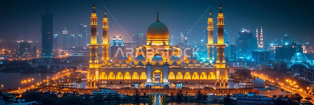  الديكورات والتصاميم الهندسية المعمارية لبناء المساجد في المملكة العربية السعودية، معالم وأماكن اسلامية مقدسة، المآذن والقبب على الطراز الإسلامي العصري الحديث، التقرب إلى الله تعالى بالعبادة