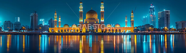  الديكورات والتصاميم الهندسية المعمارية لبناء المساجد في المملكة العربية السعودية، معالم وأماكن اسلامية مقدسة، المآذن والقبب على الطراز الإسلامي العصري الحديث، التقرب إلى الله تعالى بالعبادة