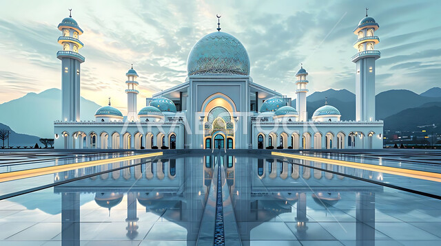  الديكورات والتصاميم الهندسية المعمارية لبناء المساجد في المملكة العربية السعودية، معالم وأماكن اسلامية مقدسة، المآذن والقبب على الطراز الإسلامي العصري الحديث، التقرب إلى الله تعالى بالعبادة