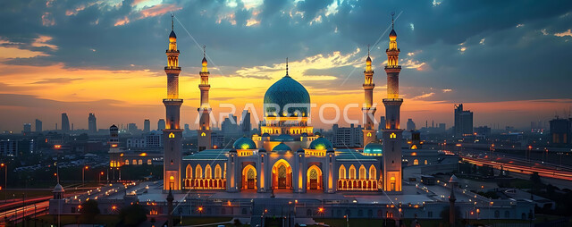  الديكورات والتصاميم الهندسية المعمارية لبناء المساجد في المملكة العربية السعودية، معالم وأماكن اسلامية مقدسة، المآذن والقبب على الطراز الإسلامي العصري الحديث، التقرب إلى الله تعالى بالعبادة