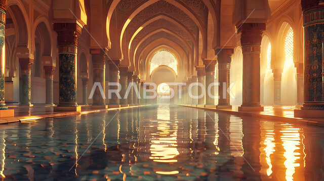  الفن الهندسي المعماري، تصاميم معمارية اسلامية، مسجد الشيخ زايد الكبير في إمارة ابو ظبي في الامارات العربية المتحدة، معالم وأماكن اسلامية مقدسة، المآذن والقبب على الطراز الإسلامي العصري الحديث، التقرب إلى الله تعالى بالعبادة