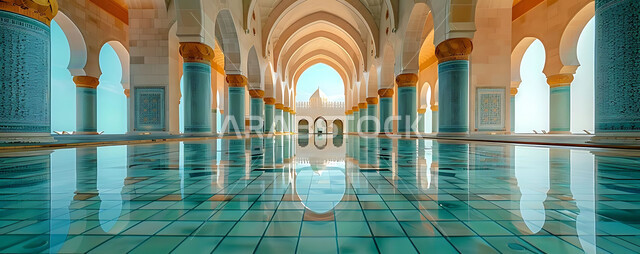  الفن الهندسي المعماري، تصاميم معمارية اسلامية، مسجد الشيخ زايد الكبير في إمارة ابو ظبي في الامارات العربية المتحدة، معالم وأماكن اسلامية مقدسة، المآذن والقبب على الطراز الإسلامي العصري الحديث، التقرب إلى الله تعالى بالعبادة