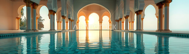  الفن الهندسي المعماري، تصاميم معمارية اسلامية، مسجد الشيخ زايد الكبير في إمارة ابو ظبي في الامارات العربية المتحدة، معالم وأماكن اسلامية مقدسة، التقرب إلى الله تعالى بالعبادة