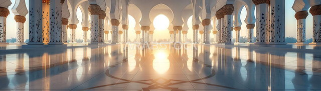  الفن الهندسي المعماري، تصاميم معمارية اسلامية، مسجد الشيخ زايد الكبير في إمارة ابو ظبي في الامارات العربية المتحدة، معالم وأماكن اسلامية مقدسة، التقرب إلى الله تعالى بالعبادة