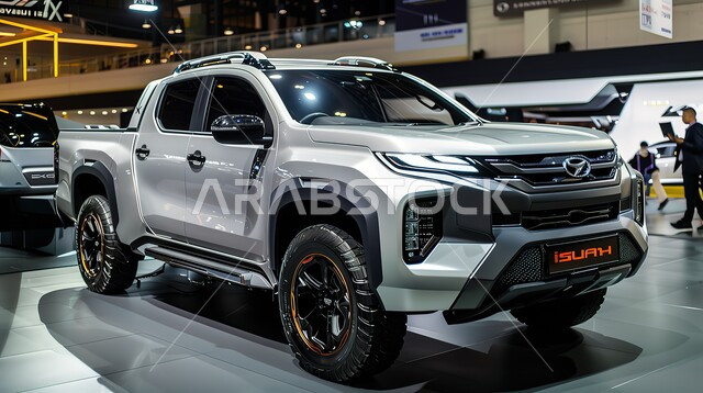 اكبر مركز تسوق في الجزيرة العربية، العلامة التجارية الافخم، سيارة ميتسوبيشي تريتون فضية اللون، شاحنات البيك اب الفاخرة، معرض السيارات في المملكة العربية السعودية، فعاليات ومعارض المركبات