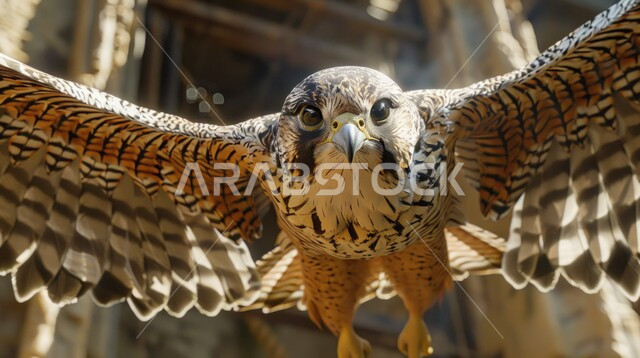 ترويض وتدريب الطيور الجارحة والمفترسة، إقامة نادي الصقور في موسم الصيد السنوي في المملكة العربية السعودية، الفخر بالتراث السعودي العريق في تربية طائر الصقر، صورة مقربة لطائر الصقر في إحدى المحميات الطبيعيه، رمز القوة والتحدي وحدة البصر  