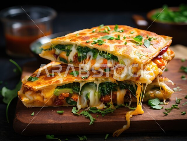 Close-up of delicious chicken shawarma sandwich, delicious fast food, arabic restaurants, delicious food recipes, delicious food, shawarma sandwich, oriental arabic food restaurants, white background