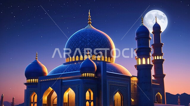 الفن الهندسي المعماري لبناء المساجد في المملكة العربية السعودية، أماكن ومعالم دينية مقدسة على الطراز الإسلامي العصري الحديث، العباده والتقرب إلى الله، التصاميم الاسلامية للمآذن والقبب، أداء الفرائض والصلوات