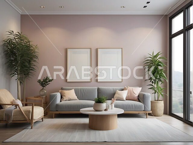 Sitting rooms with distinctive interior decor, living room with modern contemporary designs, upscale home furniture, modern designs in modern style, residential apartments and villas, luxury hotels and resorts, interest in ornamental plants