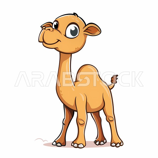 الاهتمام والرعاية بالمواشي والحيوانات الثدية, أفلام ومسلسلات كرتونية للأطفال، وسائل التنقل في الزمن القديم، قربان واضحية عيد الأضحى المبارك, رسومات توضيحية ثلاثية الابعاد لحيوان الجمل اللطيف, خلفية بيضاء