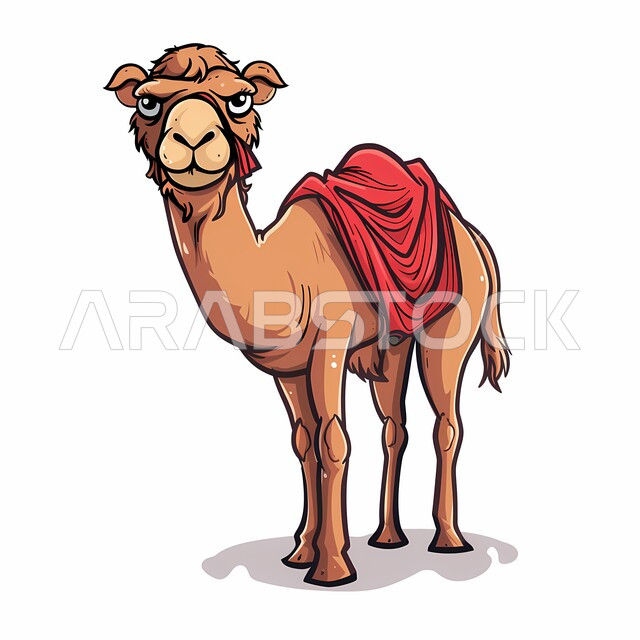 الاهتمام ورعاية المواشي والحيوانات الثدية, رسومات توضيحية ثلاثية الابعاد لحيوان الجمل اللطيف, اضحية وقربان عيد الأضحى المبارك, وسائل التنقل في الزمن القديم، مسلسلات وأفلام كرتونية للأطفال، خلفية بيضاء