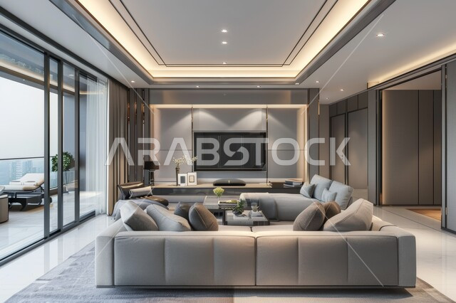 Sitting rooms with distinctive interior decor, living room with modern contemporary designs, upscale home furniture, modern designs in modern style, residential apartments and villas, luxury hotels and resorts, interest in ornamental plants