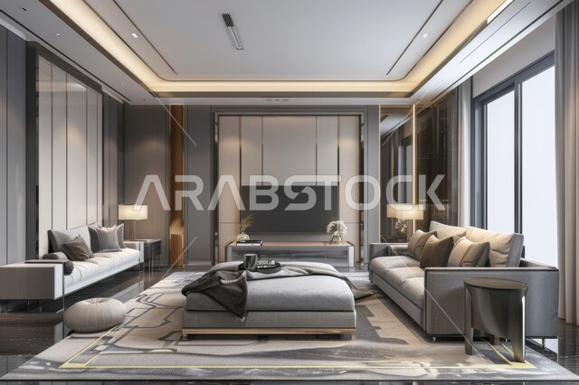  إكسسوارات وتحف وأثاث منزلي راقي، تصاميم وديكورات داخلية أنيقة لغرفة نوم مريحة، غرف ذات تصميم عصري وفخم، شقق وفلل سكنية في المملكة العربية السعودية، سرير مريح بألوان هادئة