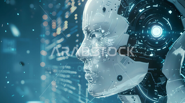 Innovation, Science and Artificial Intelligence Technology, Saudi Vision 2030, Technological Development on Planet Earth, 3D Designs for Future Robots, Cyborg, Achieving the Industrial Revolution