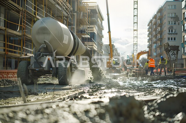 التطور المعماري والحضاري في المملكة العربية السعودية، تشييد المباني والمشاريع الضخمة، مفهوم تحسين البنية التحتية للبلاد، أعمال البناء والمقاولات والتطوير العقاري، إنشاء الأساسات والهياكل للمشروعات السكنية والمصانع