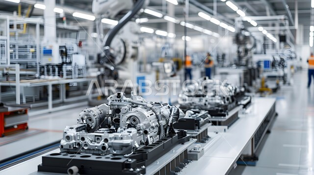  الاعتماد على التشغيل الآلي في معامل ومصانع المملكة العربية السعودية، علوم و تكنولوجيا الذكاء الاصطناعي في المجال الهندسي، تحقيق الثورة الصناعية، رؤية سعودية مستقبلية 2030، استخدام روبوتات متطورة في انتاج وتصنيع السيارات الحديثة