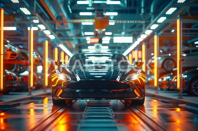 رؤية سعودية مستقبلية 2030، الاعتماد على التشغيل الآلي في معامل ومصانع المملكة العربية السعودية، ورشات متطورة في انتاج وتصنيع السيارات الحديثة، علوم و تكنولوجيا الذكاء الاصطناعي في المجال الهندسي، تحقيق الثورة الصناعية