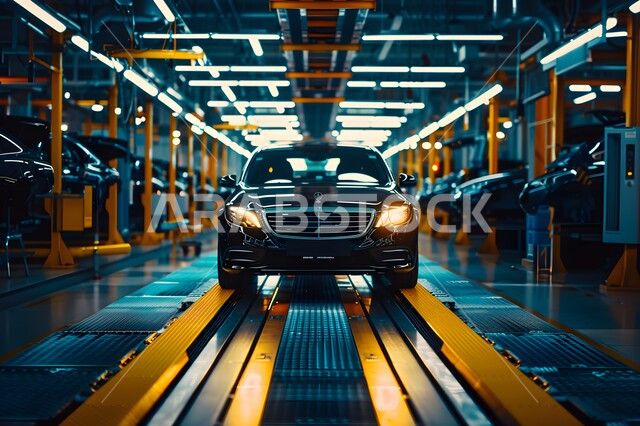 ورشات متطورة في انتاج وتصنيع السيارات الحديثة، الاعتماد على التشغيل الآلي في معامل ومصانع المملكة العربية السعودية، علوم و تكنولوجيا الذكاء الاصطناعي في المجال الهندسي، تحقيق الثورة الصناعية، رؤية سعودية مستقبلية 2030