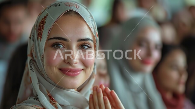 اجتماع في المكتب لمناقشة سير العمل, مجموعة من سيدات الأعمال العربيات الخليجيات السعوديات المحجبات يجلسن حول طاولة الاجتماعات, متابعة إستراتيجيات وأهداف الشركة, دراسة وتحليل المشاريع الجديدة, انخراط النساء في كافة المجالات المهنية والوظيفية في المجتمع السعودي