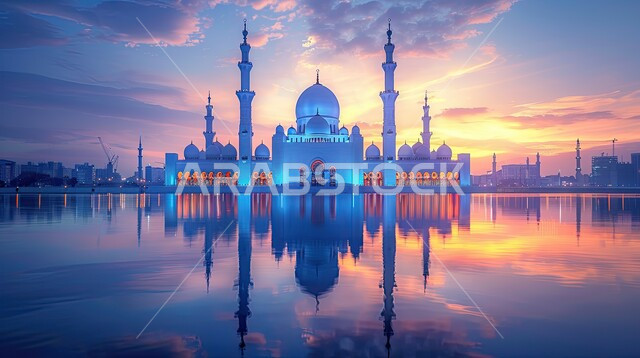 الساحة الخارجية لمسجد عريق، مفهوم العبادة والتقرب إلى الله تعالى، الديكورات والتصاميم الهندسية المعمارية لبناء المساجد في المملكة العربية السعودية، معالم وأماكن اسلامية مقدسة، المآذن والقبب على الطراز الإسلامي العصري الحديث