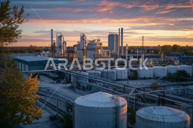 مفهوم العمل في القطاع الهندسي الصناعي، جودة الآلات والمعدات في معامل استخرج النفط، التقنيات الحديثة في انتاج الزيوت والغاز ، مصانع تكرير البترول في المملكة العربية السعودية