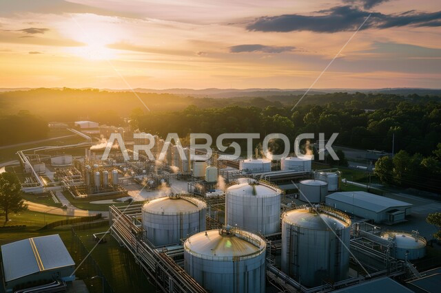 مفهوم العمل في القطاع الهندسي الصناعي، جودة الآلات والمعدات في معامل استخرج النفط، التقنيات الحديثة في انتاج الزيوت والغاز ، مصانع تكرير البترول في المملكة العربية السعودية