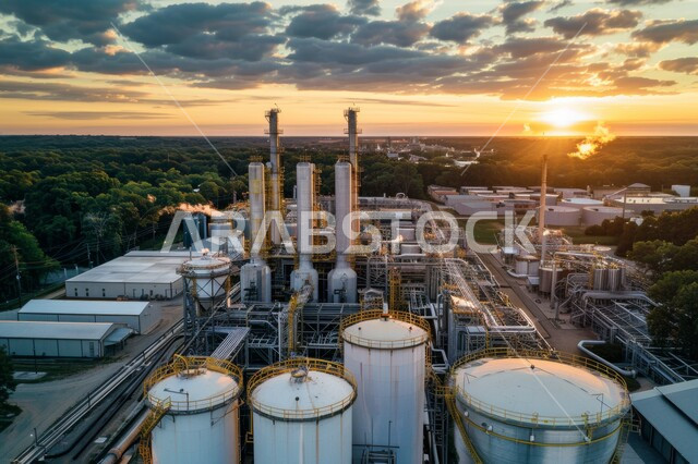 مفهوم العمل في القطاع الهندسي الصناعي، جودة الآلات والمعدات في معامل استخرج النفط، التقنيات الحديثة في انتاج الزيوت والغاز ، مصانع تكرير البترول في المملكة العربية السعودية