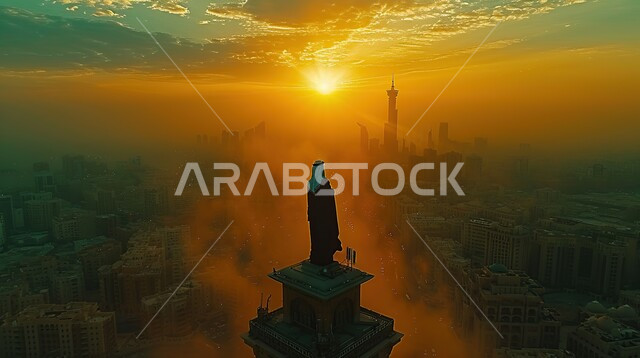 الفن المعماري المتطور لآبراج وناطحات السحاب في الرياض, أماكن ومعالم السياحة المشهورة، المباني والمنشآت المضاءة في وقت غروب الشمس، رؤية سعودية مستقبلية 2030، الواجهة السياحية لجذب الزوار من أنحاء العالم, تنمية ونمو البناء الهندسي في المملكة العربية السعودية