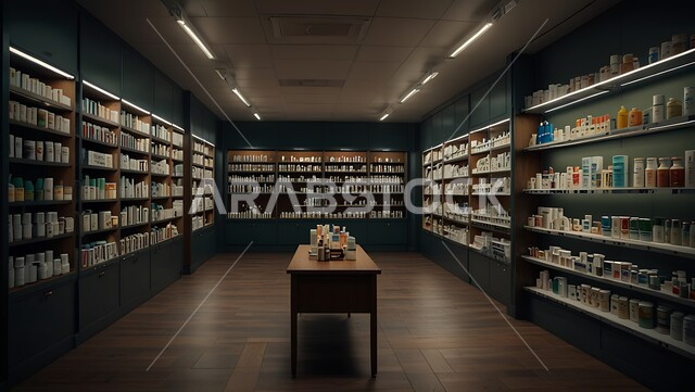 مركز أبحاث سعودي عصري  في المملكة العربية السعودية, تقديم الرعاية الصحية والوصفات الطبية، جرد وفحص مخزون الأدوية والمستلزمات الطبية داخل الصيدلية، تقدم التكنولوجيا الحيوية في المختبرات العلمية