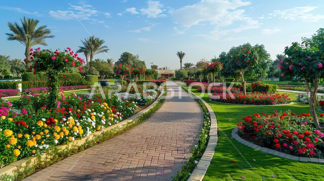 الهندسة الزراعية المتميزة في الإمارات العربية المتحدة، الاهتمام بزراعة الازهار والورود في الحدائق العامة، معالم سياحية ترفيهية مشهورة، قضاء اوقات ممتعة في التنزه، حديقة دبي المعجزة