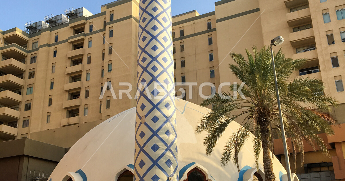 The architectural engineering art of mosques in Dubai, building houses ...
