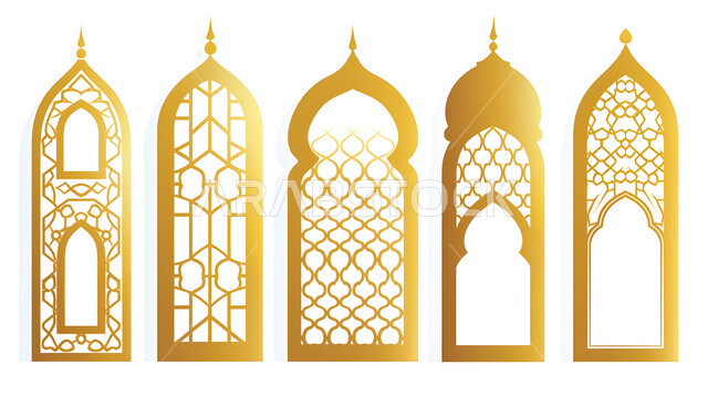  الطراز الاسلامي في التصميمات الفنية، الهندسة الممزوجة بين العراقة والحداثة في المملكة العربية السعودية, نقوش وديكورات إسلامية, رسومات دينية وزخرفات باللون الذهبي, أشكال وتصاميم ترمز لدين الإسلام, ديكور يتم استخامه في المساجد ودور العبادة