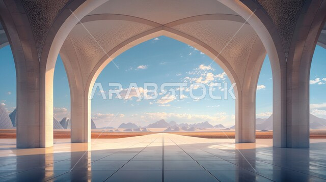  الديكورات والتصاميم الهندسية المعمارية لبناء المساجد في المملكة العربية السعودية، معالم وأماكن اسلامية مقدسة، المآذن والقبب على الطراز الإسلامي العصري الحديث، التقرب إلى الله تعالى بالعبادة