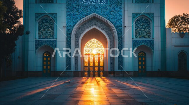  الديكورات والتصاميم الهندسية المعمارية لبناء المساجد في المملكة العربية السعودية، معالم وأماكن اسلامية مقدسة، المآذن والقبب على الطراز الإسلامي العصري الحديث، التقرب إلى الله تعالى بالعبادة