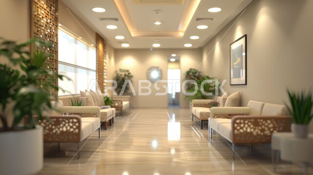 الديكورات والتصاميم الداخلية للفنادق والمنتجعات الفاخرة، التصميم الراقي لردهة ومدخل الاستقبال في الفندق، شركات ومكاتب تجارية في المملكة العربية السعودية، لوبي اوتيل بديزاينات عصرية حديثه، قاعة للاستراحة والإنتظار