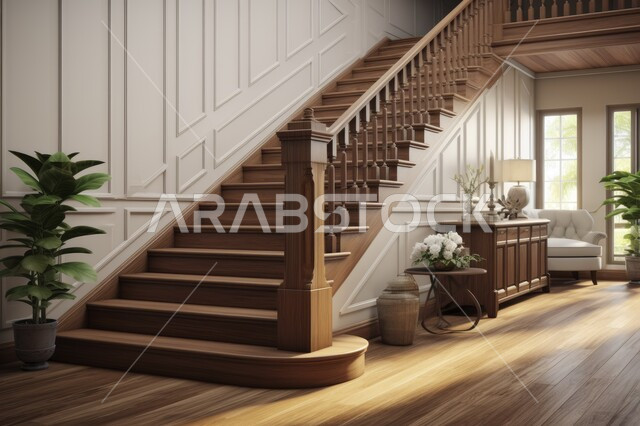  تصاميم داخلية لشركات حديثة وعصرية, ديزاين داخلي للسلالم في احدى الشقق والفلل الطابقية, الفن الهندسي المعماري والديكورات الراقية للمنشآت في السعودية