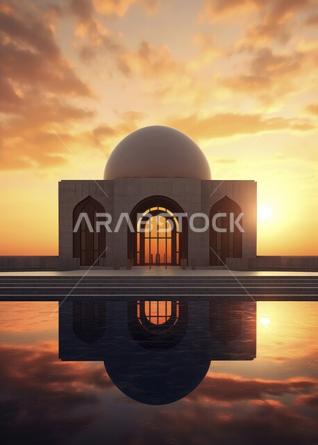 Distinctive religious decorations and engineering designs, the concept of worship and closeness to God Almighty, minarets and domes of mosques in the Islamic style, calling Muslims to perform obligatory duties and prayers.