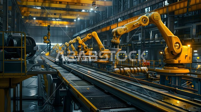 علوم و تكنولوجيا انتاج المصانع، تحقيق الثورة الصناعية، رؤية سعودية مستقبلية 2030، اذرع روبوتات الصناعة الذكية المتطورة في التصنيع، الاعتماد على التشغيل الآلي في معامل المملكة العربية السعودية