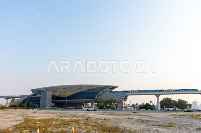 Uae Rpid Creek Metro Station, Famous Places and Attractions, Dubai Metro ...