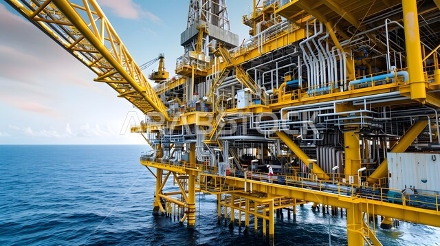 الآلات الضخمة والمعدات الثقيلة المستخدمة في التنقيب عن البترول, العمل في مجال الهندسة البترولية, مصانع تكرير النفط والغاز في المنطقة الصناعية بالسعودية, استنباط الثروات الباطنية من البحر, صناعات ومشاريع بيتروكيماوية في المملكة, النمو والتقدم الاقتصادي السعودي