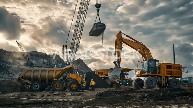 تشييد المباني والمشاريع الضخمة، مفهوم تحسين البنية التحتية للبلاد، أعمال البناء والمقاولات والتطوير العقاري، إنشاء الأساسات والهياكل للمشروعات السكنية والمصانع, التطور المعماري والحضاري في المملكة العربية السعودية