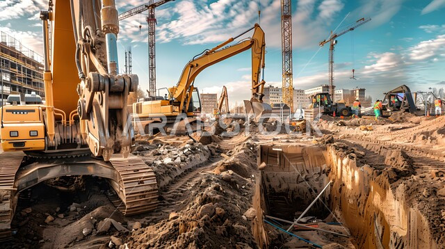 إنشاء الأساسات والهياكل للمشروعات السكنية والمصانع, تشييد المباني والمشاريع الضخمة، مفهوم تحسين البنية التحتية للبلاد، أعمال البناء والمقاولات والتطوير العقاري، التطور المعماري والحضاري في المملكة العربية السعودية