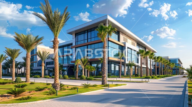  الفن الهندسي المعماري على الطراز الحديث ، النمو والتقدم العمراني لمباني المشافي في المملكة العربية السعودية، مراكز متطورة لتقديم الرعاية الصحية،  الطرقات والشوارع المعبدة، الواجهات الزجاجية المتميزة