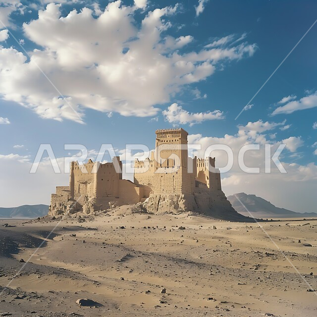  حصون الممالك السابقة المشيدة من الحجار وسط الصحراء، التكوينات والتشكيلات الحجرية في المناطق الصحراوية، الفن الهندسي المعماري على الطراز القديم، المعالم الأثرية القديمة، القصور والقلاع الاسطورية التاريخية والتراثية