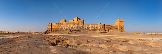  حصون الممالك السابقة المشيدة من الحجار وسط الصحراء، التكوينات والتشكيلات الحجرية في المناطق الصحراوية، الفن الهندسي المعماري على الطراز القديم، المعالم الأثرية القديمة، القصور والقلاع الاسطورية التاريخية والتراثية