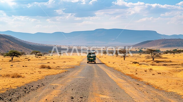   استخدام المركبات الحديثة في التنقلات البرية السريعة, وسائل النقل والمواصلات, قيادة السيارة في الطرق الوعرة والكثبان الرملية, السفر عبر الصحاري في المملكة العربية السعودية,الطبيعة الصحراوية والبيئة الجافة, مغامرات ورحلات سفاري