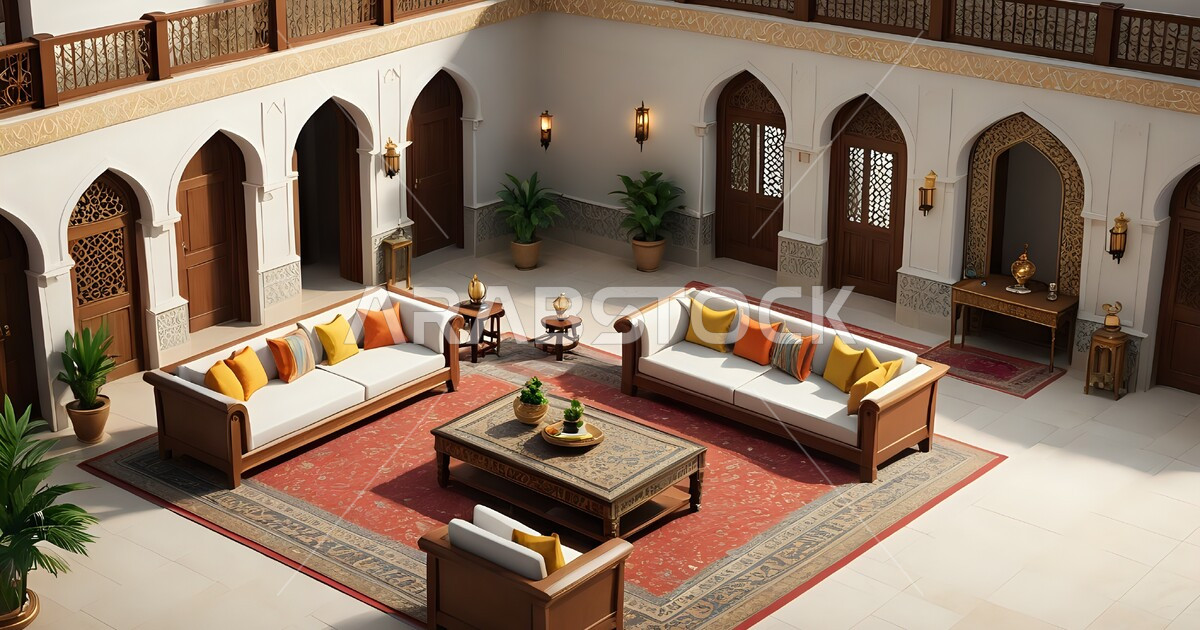 مفروشات وأثاث أنيق وبسيط, تصاميم شعبية للشقق السكنية في المملكة ...
