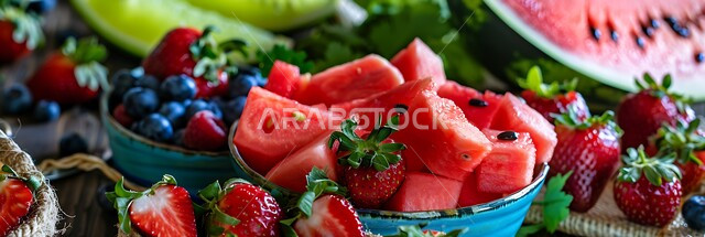 الأساليب الفنية في تقديم الفاكهة، سفرة مليئة بأصناف من الفواكه الصيفية المنعشة، سناكات ووجبات خفيفية صحية، أطعمة غنية بالفيتامينات، النزهات الترفيهية في المناطق الطبيعية، منتجات ومحاصيل زراعية وطنية