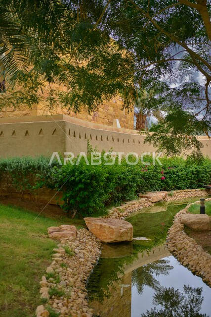 أماكن سياحية أثرية مشهورة في المملكة, مشروع تطوير الدرعية القديمة, معالم السعودية التاريخية, المناظر الطبيعية والأشجار الخضراء والمياه الجارية في البجيري , زيارة المناطق التراثية والمباني الطينية بمدينة الرياض